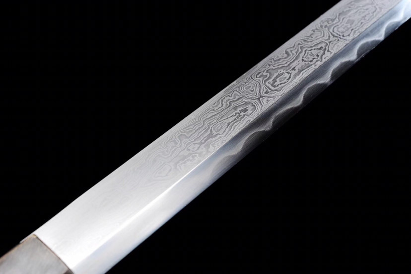 螭龙|螭龙唐横刀，百炼钢烧刃斧刃研磨，铜装