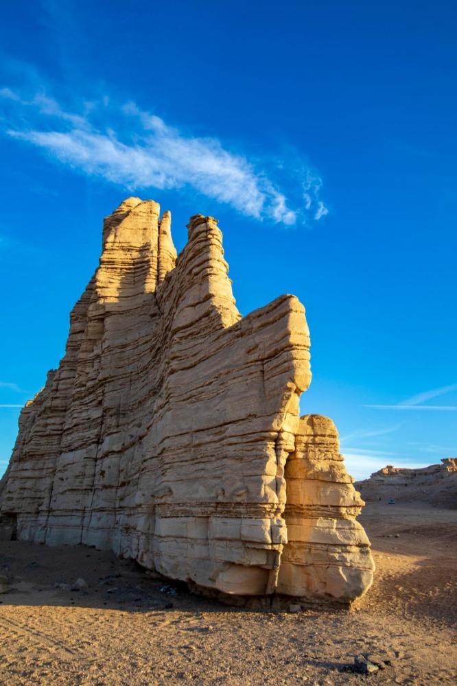 大自然的杰作风蚀雅丹地貌新疆大海道