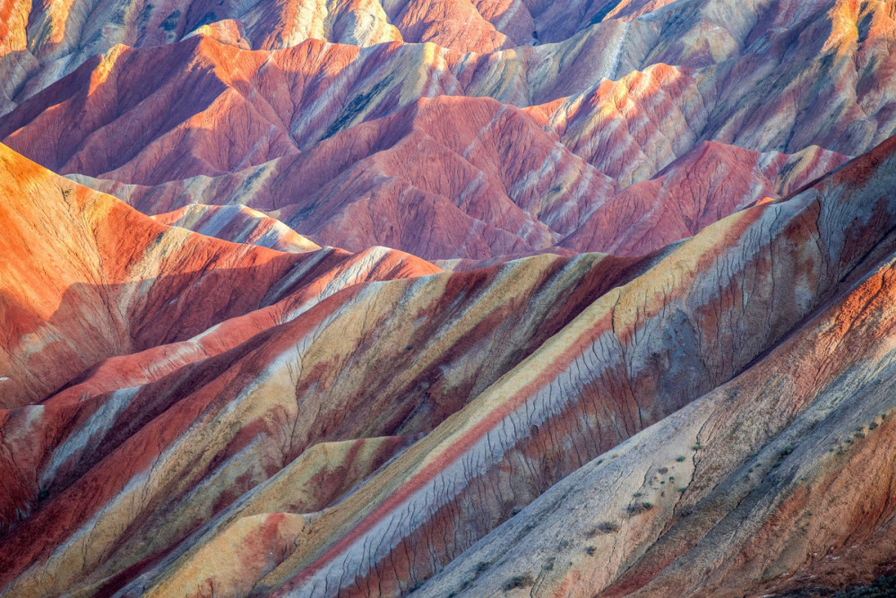 张掖因修图过分被游客痛批 照骗 景区 是你来的时间不对 腾讯新闻