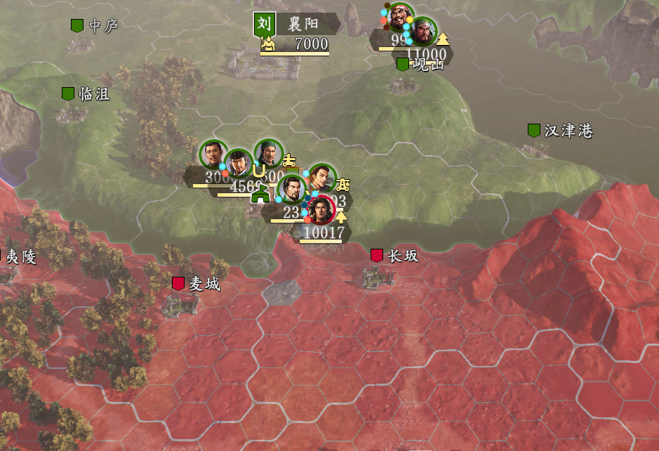 三国志14小势力怎么熬过艰难的初期战斗中还是有很多策略的