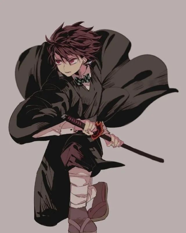 新媒力:《鬼灭之刃》帅气炭治郎