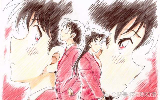 名侦探柯南新兰高甜名场面 新一伦敦深情告白 小兰清水寺的高甜kiss 名侦探柯南 新一 清水寺 高甜 园子 新兰