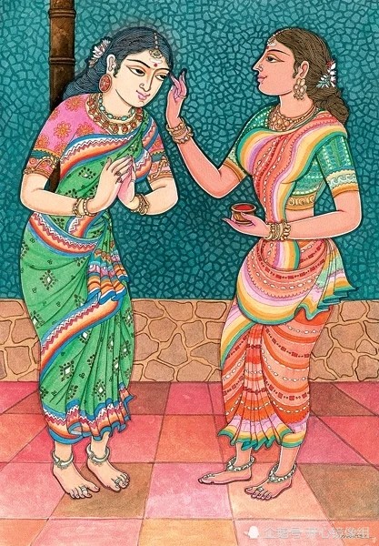 印度电影里女人的额头上都有一个红点 红点代表什么意思 腾讯新闻