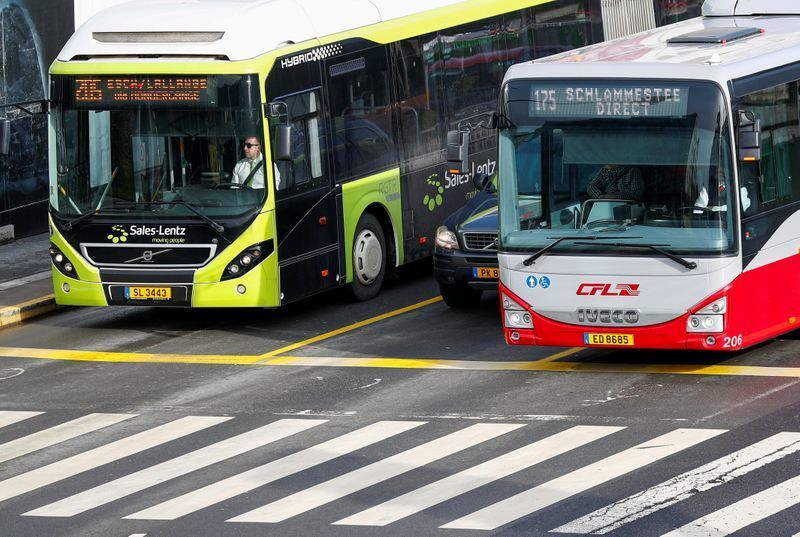 卢森堡成全球首个免费公共交通国家火车公交车随便坐