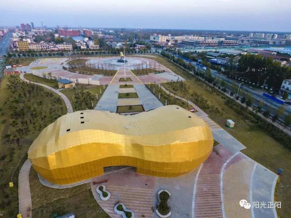 早上的正阳花生公园格外美!