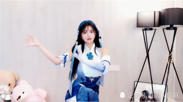 古阿扎cos王者荣耀西施完美还原惊艳十足网友发育最好的西施