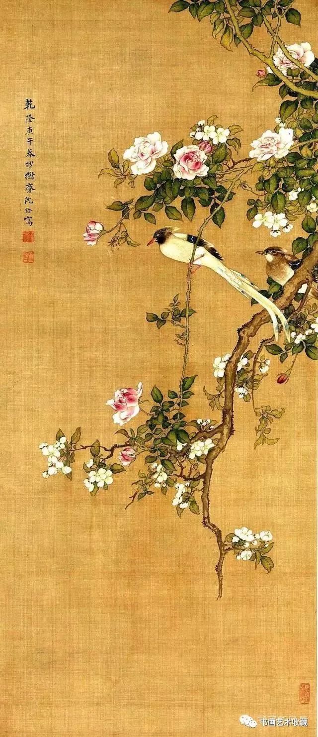 古書畫欣賞:清代畫家花鳥作品選