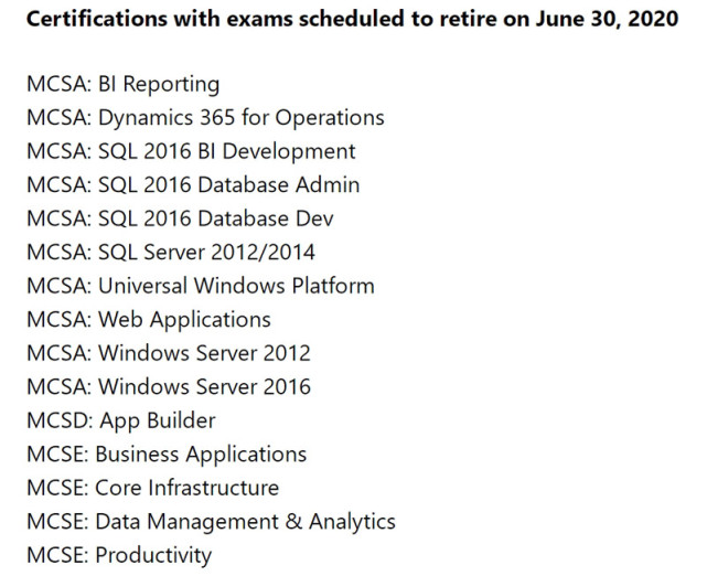MCSA、MCSD、MCSE，微软即将取消这些认证，一个时代结束了！_腾讯新闻