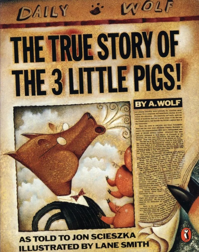eszka《三只小猪的真实故事》the true story of the 3 little pigs!