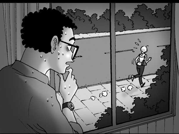 悬疑漫画:神秘人