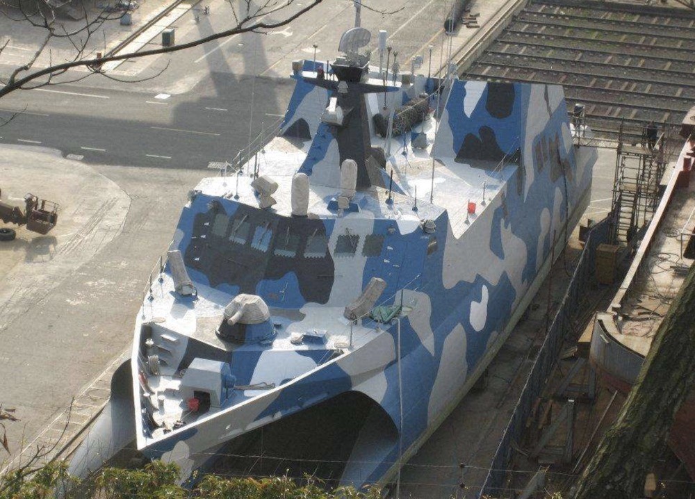 022型导弹艇最新出海训练图曝光从未被封存依然能让对手惧怕