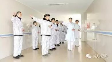 呼吸训练及呼吸肌牵拉体操 腹式呼吸 胸部 鼻子