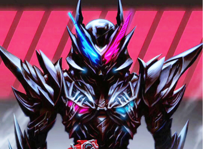 假面骑士大神自制异类危险兔坦手办无比狰狞宛如地狱魔神