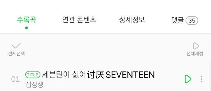 Seventeen被人写歌辱骂 登上音源一位 歌词真的过分了 腾讯新闻