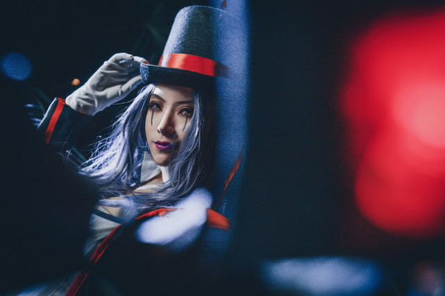 英雄联盟真人cos诡术妖姬 社会名流