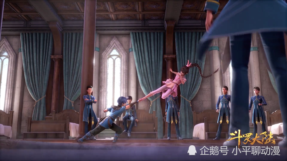 斗罗大陆小舞的腿真的好细菊斗罗两只手指就握住了还有漏缝