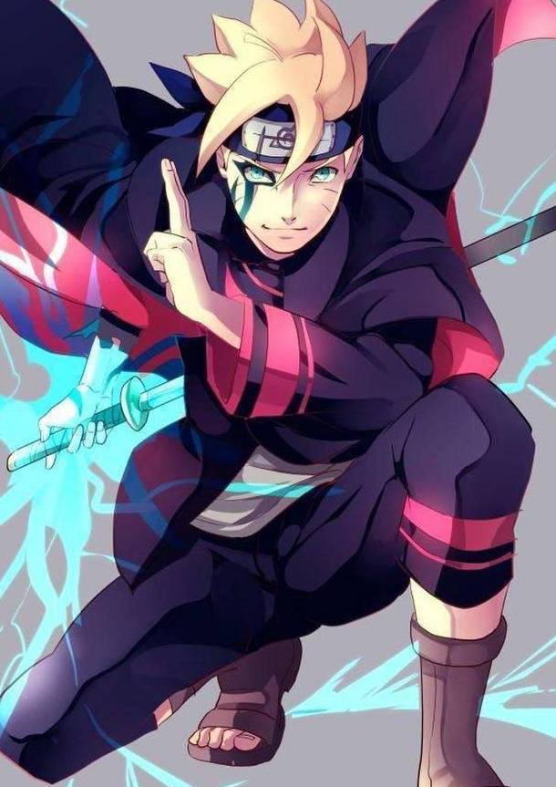 博人大筒木形态公开左净眼右轮回眼背后浮现出他的影子