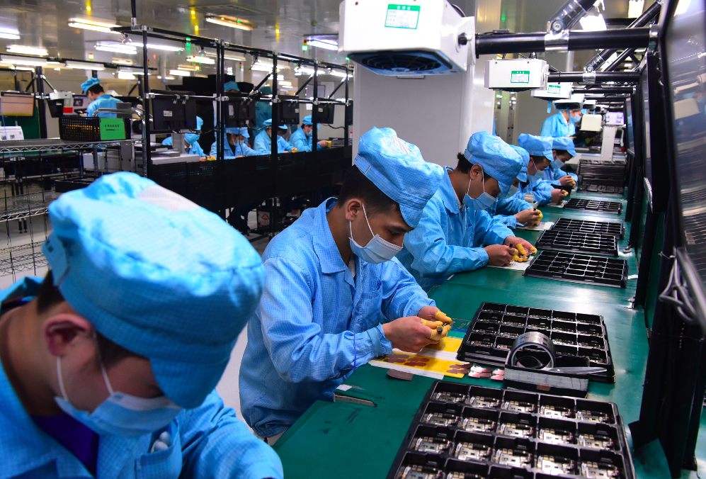 一线复产手帐〡智能化手机生产线24小时运转找回节拍