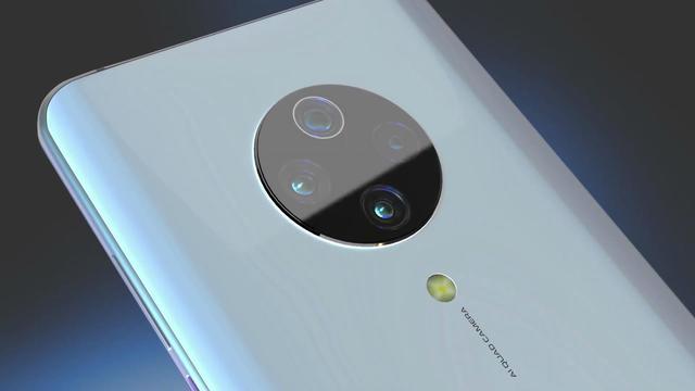 小米11pro概念图圆形十字四镜头屏幕单打孔像极了华为