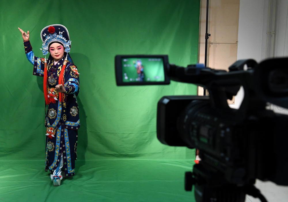 李金玲和她的豫剧"云表演"