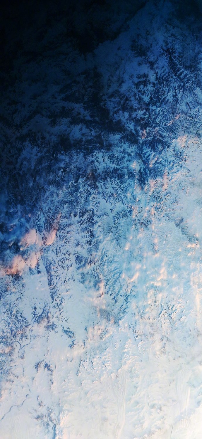 小米10/pro 一亿像素拍地球第二波壁纸下载:昼夜交替,冰雪南极