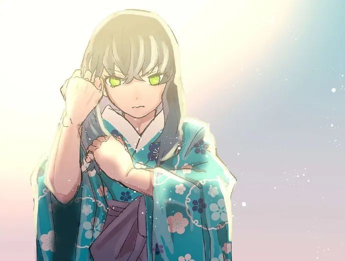 鬼灭之刃和服风炭子猪子善子