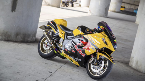 铃木gsx1300r hayabusa隼改装车