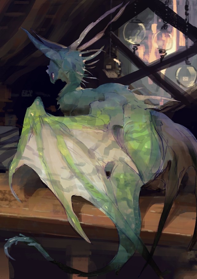 今天jiojio想要跟大家分享的这一组关于兽人精灵的插画设计作品,让