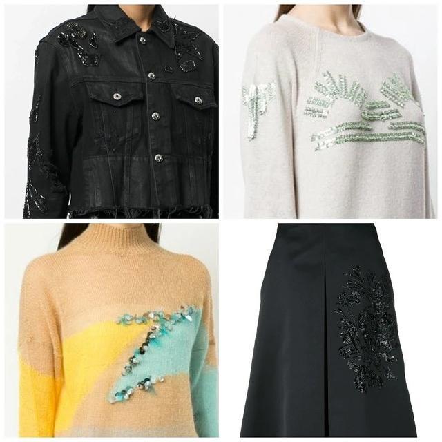 今年非常流行衣服刺绣装饰,完美刺绣搭配,可以让衣服更加有质感