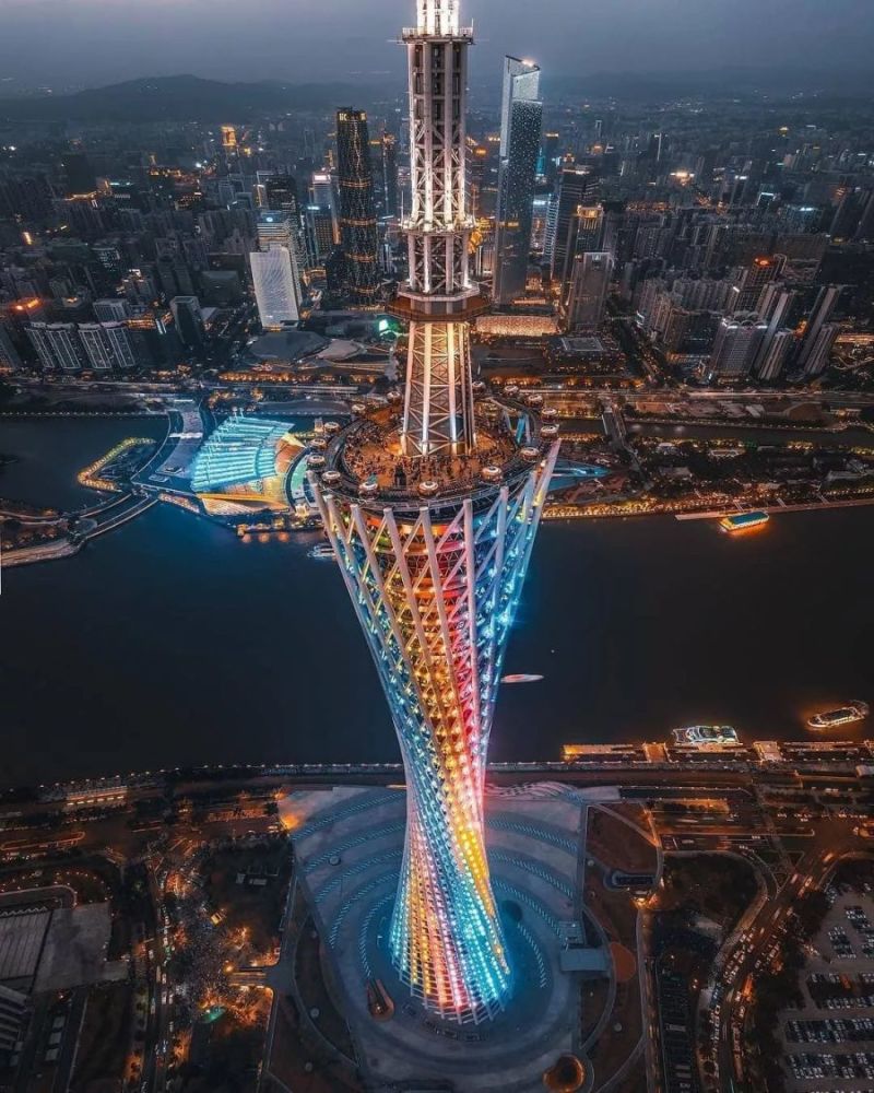 航拍中国8大城市夜景 你最喜欢哪个城市 有你家乡吗 腾讯新闻