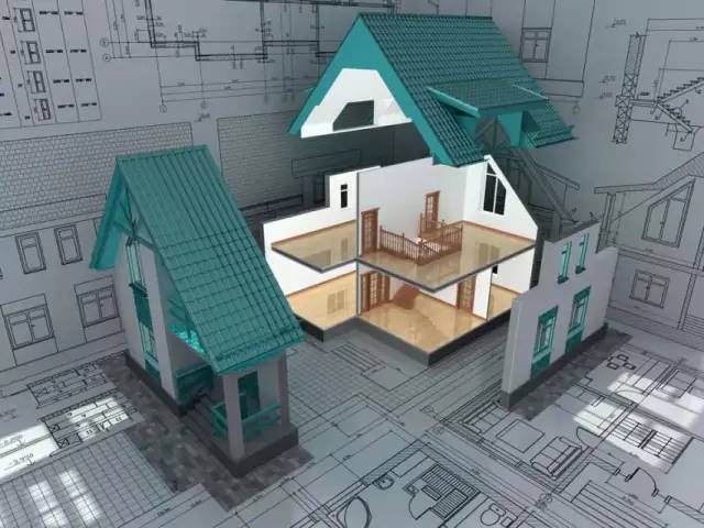 建筑设计3d透视效果图