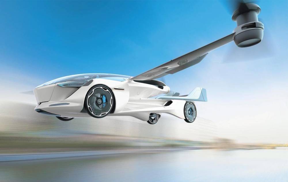 未来会飞的汽车图片图片