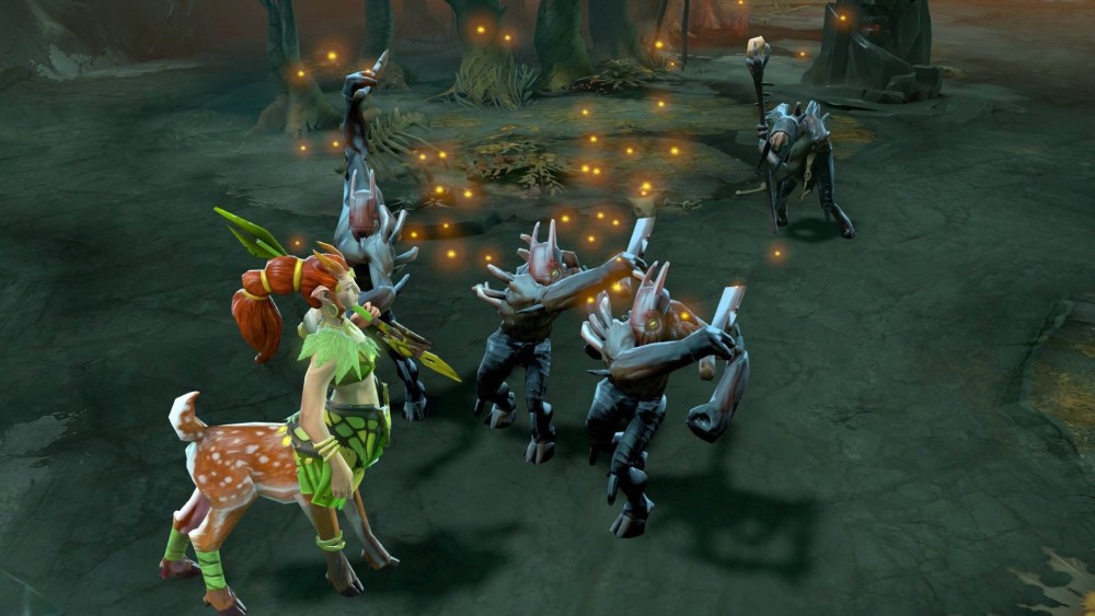 DOTA2比分：物理核的噩梦，学好魅惑魔女，新版本上分分分钟