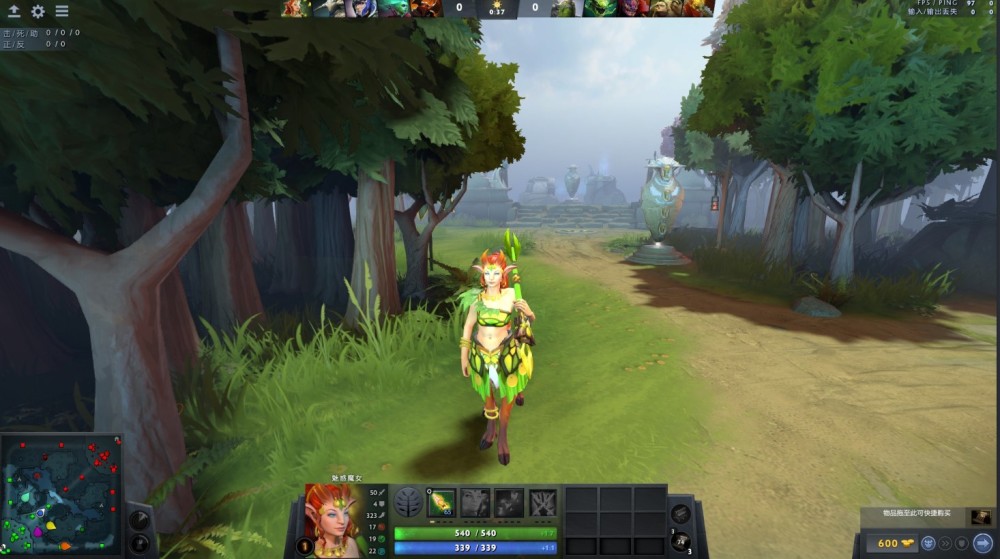 DOTA2比分：物理核的噩梦，学好魅惑魔女，新版本上分分分钟