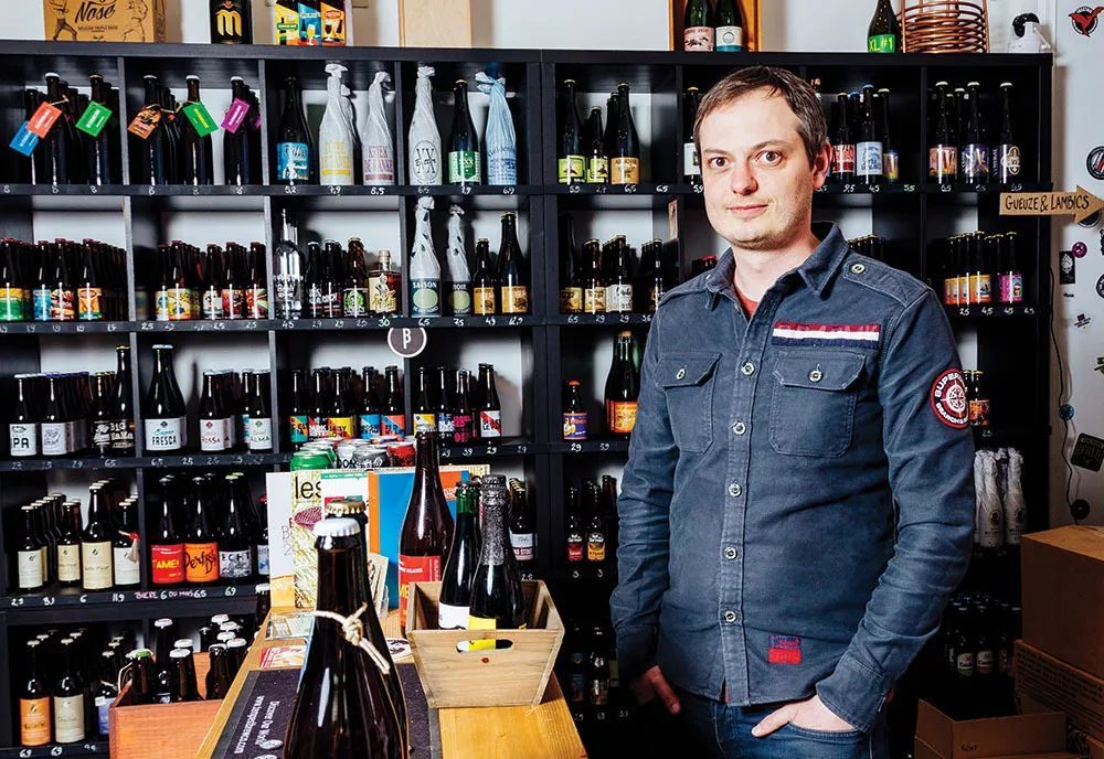 antoine pierson是malt attacks商店的老板,地道的布鲁塞尔人,很热爱