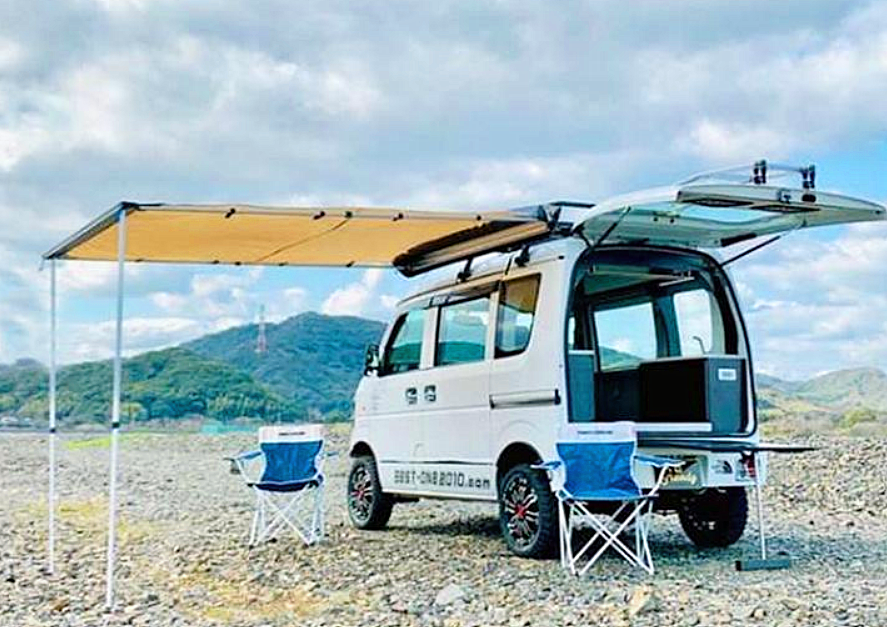 推出越野"迷你房车",配1.85双人床,或不足10w