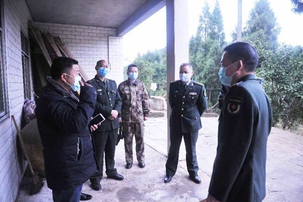川籍民兵骨干家中突遇变故川赣军地携手解决一线战士后顾之忧