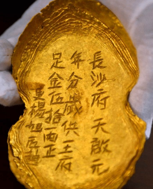 石龙对石虎泥沙中的藩王金张献忠百年沉宝被发掘