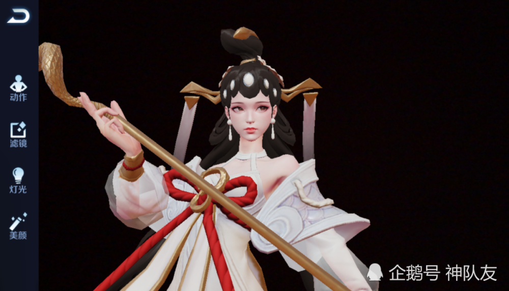 大乔白蛇皮肤正式曝光!看到模型网友哭了,直呼:送我也不要!