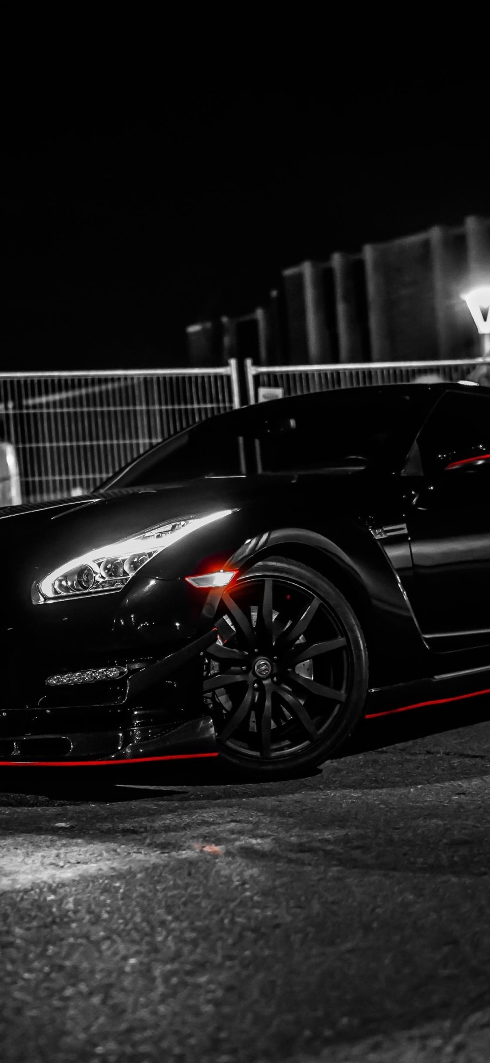 黑色战神gtr壁纸