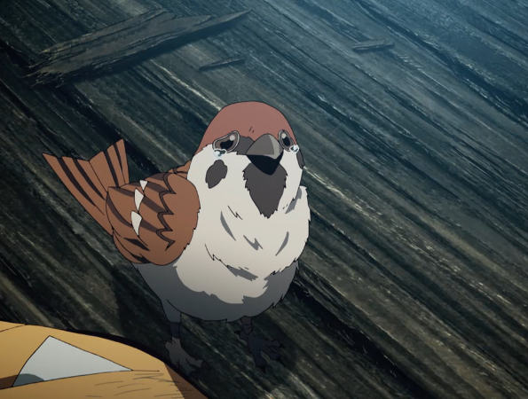 鬼灭之刃啾太郎不会说话但很关心善逸曾救下善逸一命