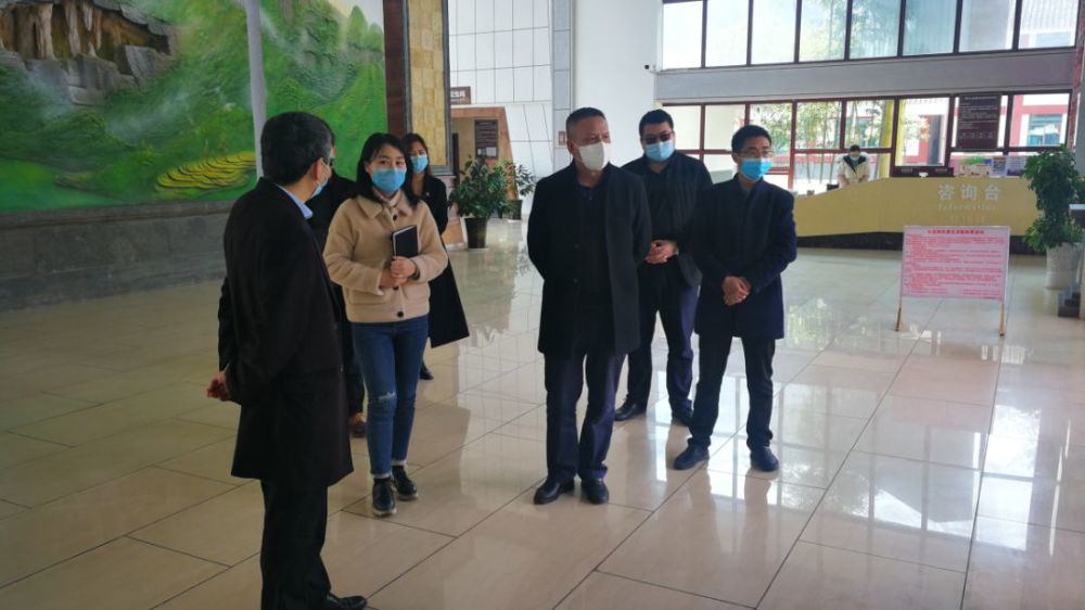 天生桥,飞岩秘境,范木溪等旅游景区景点指导疫情防控及开放营运工作