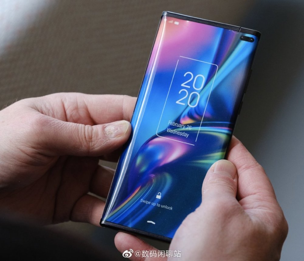 华星光电这波操作有点骚tcl推出首款抽拉式的柔性屏概念手机