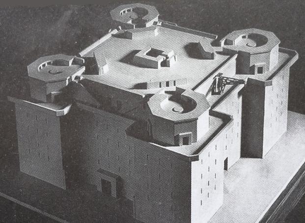 二战德国防空塔内部图图片