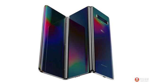 比三星fold/zflip更未来科幻?tcl推出"云卷"柔性屏概念手机