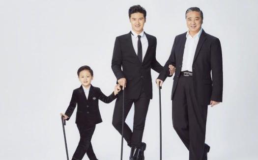 有种"通用脸"叫田亮一家,祖孙三代共用一张脸,这谁能够分得清