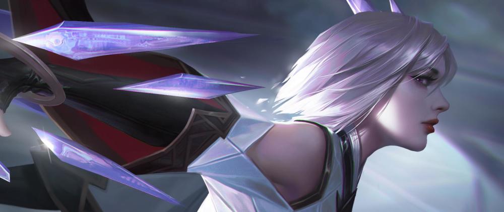 王者荣耀镜原画流出跟官方对比头发飘逸眼神凌厉网友表示画师太厉害