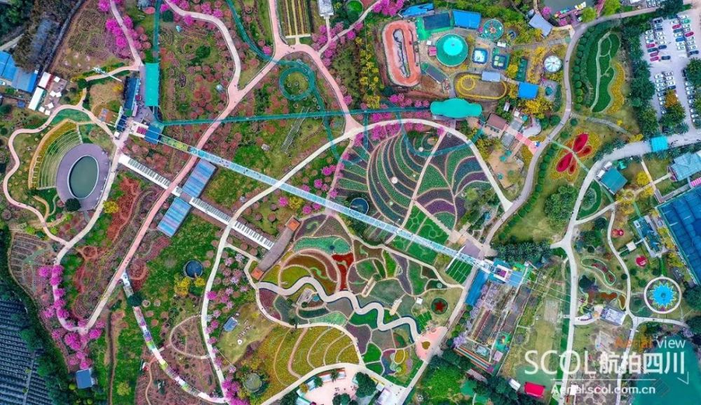 云赏花瞰新都漫花庄园畅游成都欧洲花海