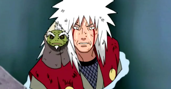 听闻自来也战死后,纲手为什么对着青蛙难过?看到眼泪落下的位置懂了