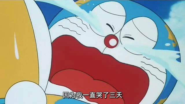 哆啦a梦原来是黄色的黄胖子变成蓝胖子过程简单而美好